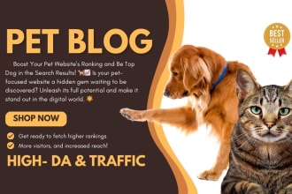 publish a pet guest post on da 60  pet blog