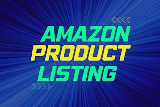 do amazon product listing and keyword research