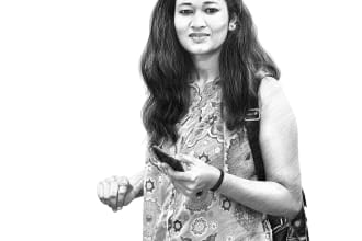 digital pencil sketch human or pet portraits