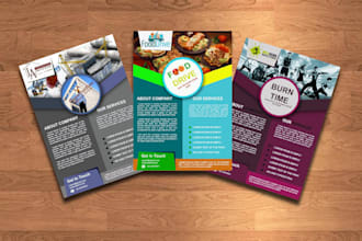 design eye catching flyers for business