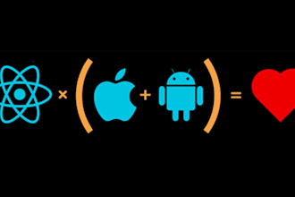 develop react native app for android and IOS