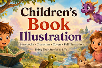 illustrate children story book and picture book art