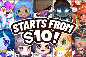 draw a cute anime chibi character for you