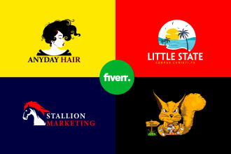 design brand identity and modern unique brand style guide with logo design