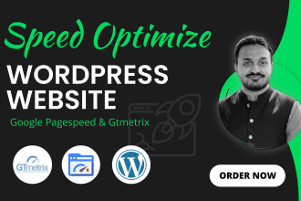 increase wordpress speed optimization and speed up wordpress website