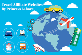 create smart travel affiliate website for passive income