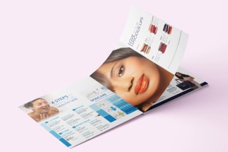 design digital catalog, brochure, menu and company profile