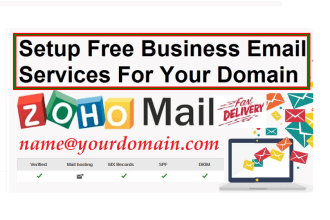 setup free zoho email for your business in 1 hour