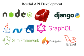 build restful API with php, python, ruby or node