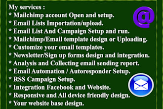 design mailchimp newsletter template