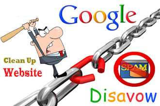 do disavow and remove spammy backlinks to your website