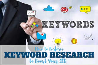 do seo keyword research for amazon, ebay, ecommerce, website