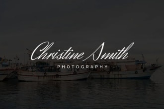 design professional handwritten signature logo or watermark