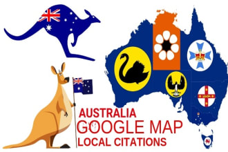 create top google map directory local citation for australia