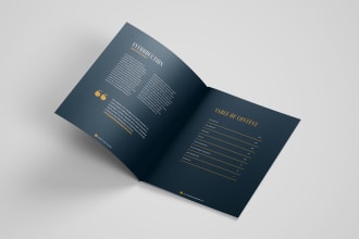 design the perfect luxury catalogue, magazine or brochure, catalog
