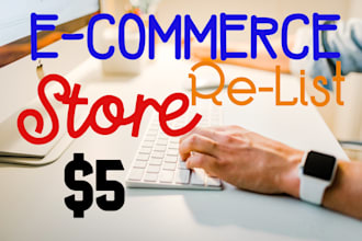 want to work as a virtual assistant for relist your items
