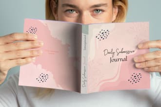 design custom printable planner, journal, workbook, logbook, diary