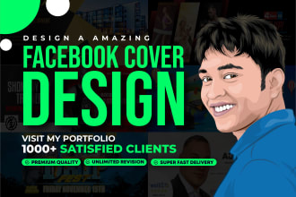 create facebook cover photo banner design, fb page cover, fb cover, fb ads