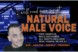 narrate your script in a natural male voice