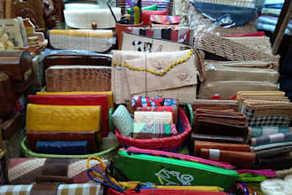 sending you a raffia bag made in madagascar