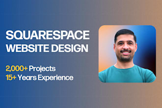 develop squarespace website, design or redesign squarespace website