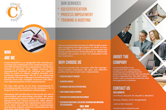 do brochure design and banner add