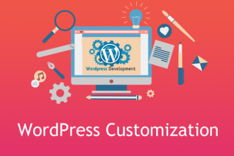 install, customize, fix or configure wordpress websites