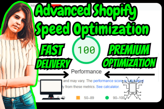 do shopify speed optimization and increase shopify store website score