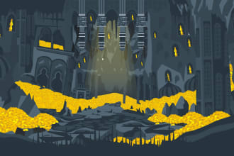 design cartoon illustration from your ideas