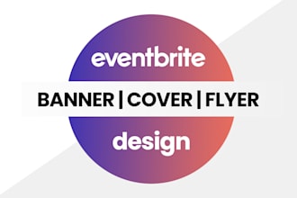 design an amazing eventbrite cover or banner