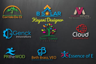 do professional 2d 3d brand logo design with copyrights