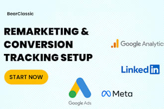 setup remarketing and conversions tracking tags