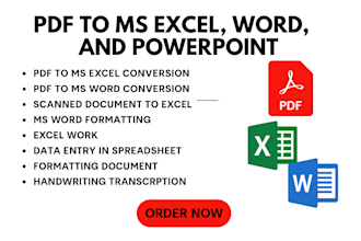 convert PDF to word or google docs with formatting