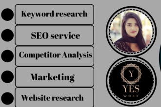 do  website audit,keyword research that actually ranks,competitor analysis