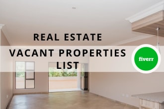 provide vacant properties and vacant lots throughout USA