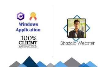 develop windows application form in c sharp