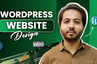 do wordpress website design, and website development