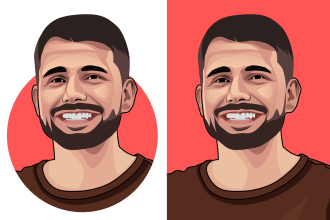 draw full body cartoon portrait avatar character