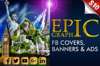 design perfect facebook cover, ad, banner mobile friendly