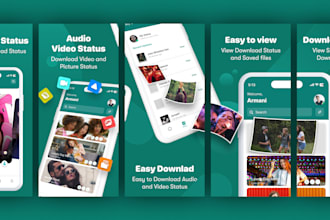 design app screenshots for app store and play store