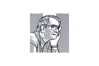 transform any images into line engraving illustration