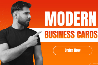 design modern business cards