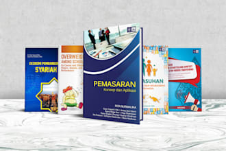 design professional book cover or ebook cover quickly