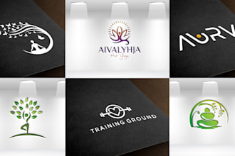 do yoga,wellness,fitness brand logo