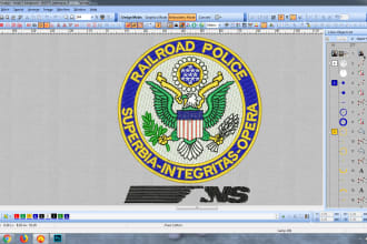 do best quality embroidery digitizing, logo, design, patches, digitize dst file