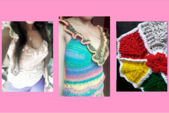 write crochet pattern with charts