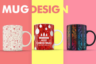 design an eyecatching custom coffee mug