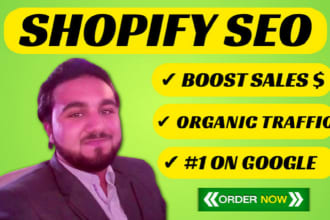 do shopify seo to boost shopify sales and google rankings