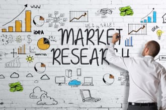 do great market research, web research and data mining