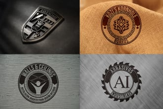 design vintage t shirts and hats logo